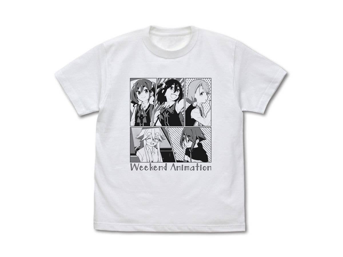 TVアニメ mono Tシャツ / WHITE-S
