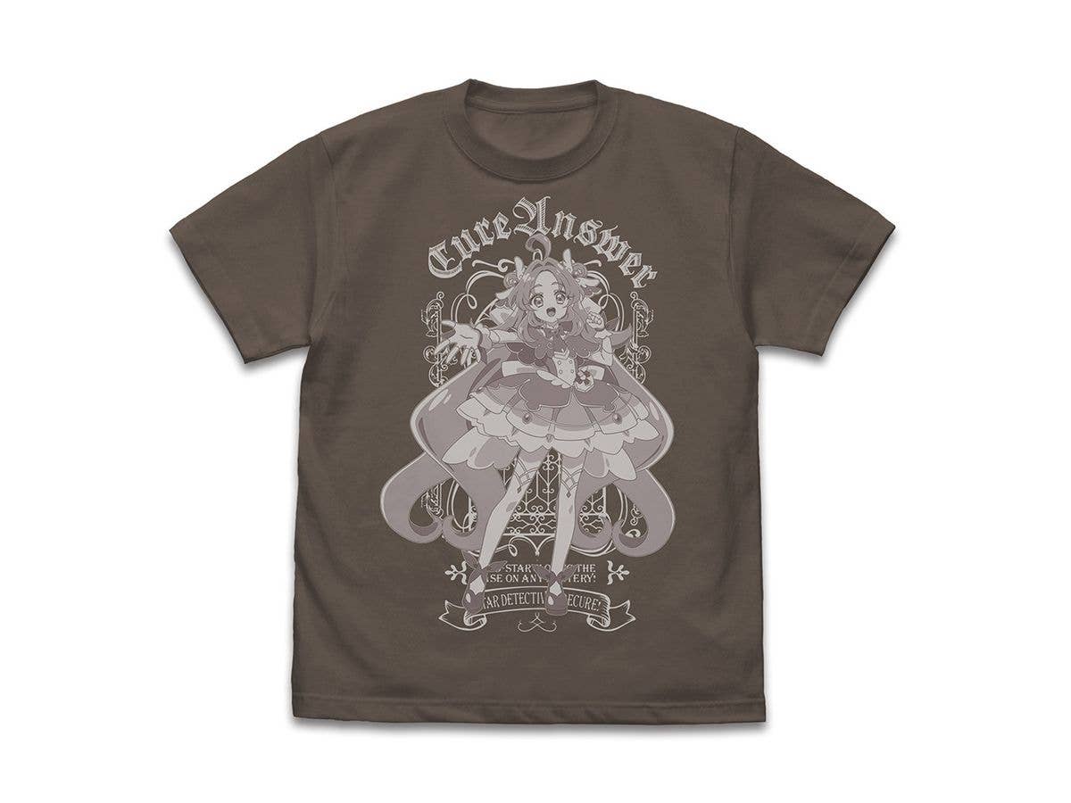 名探偵プリキュア!: キュアアンサー Tシャツ / CHARCOAL-XL