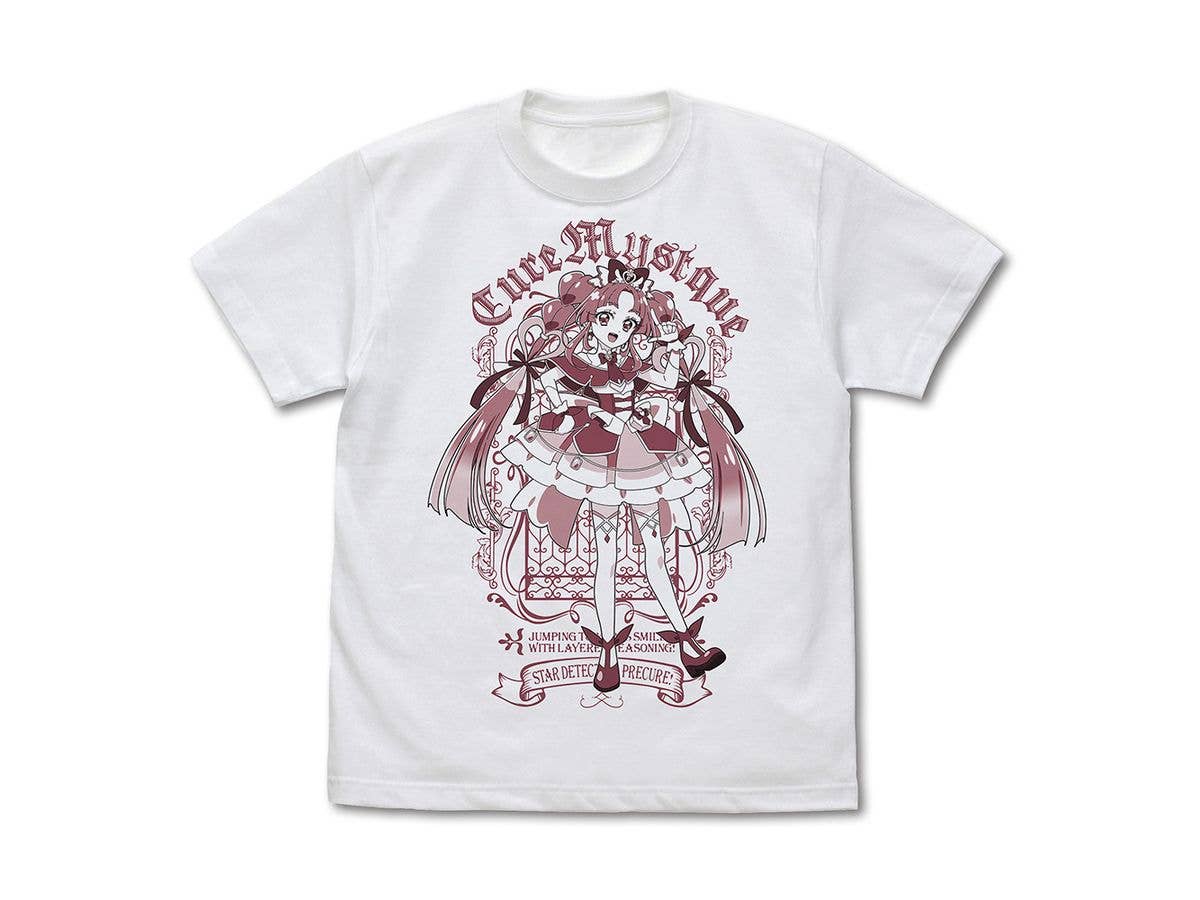名探偵プリキュア!: キュアミスティック Tシャツ / WHITE-S