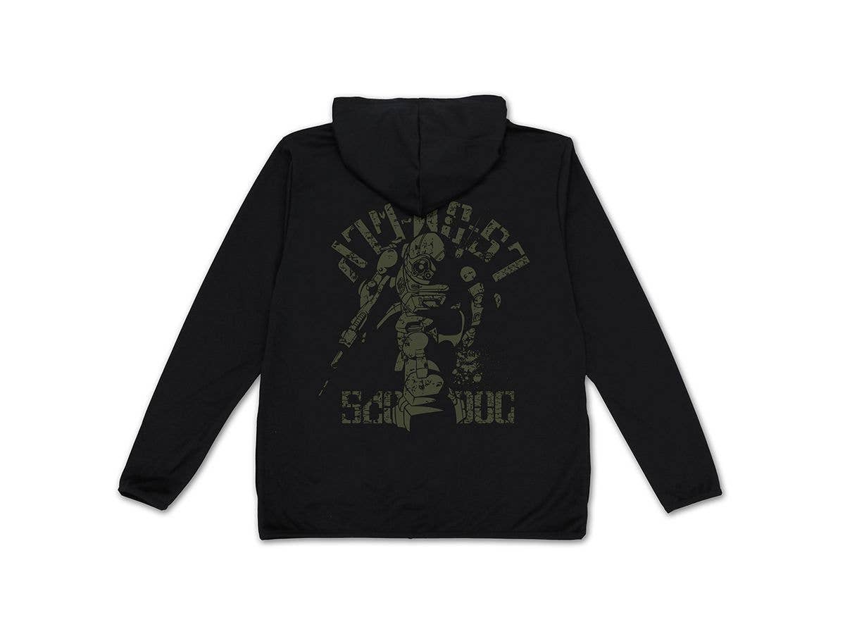 装甲騎兵ボトムズ: スコープドッグ ヴィンテージ 薄手ドライパーカー / BLACK-M