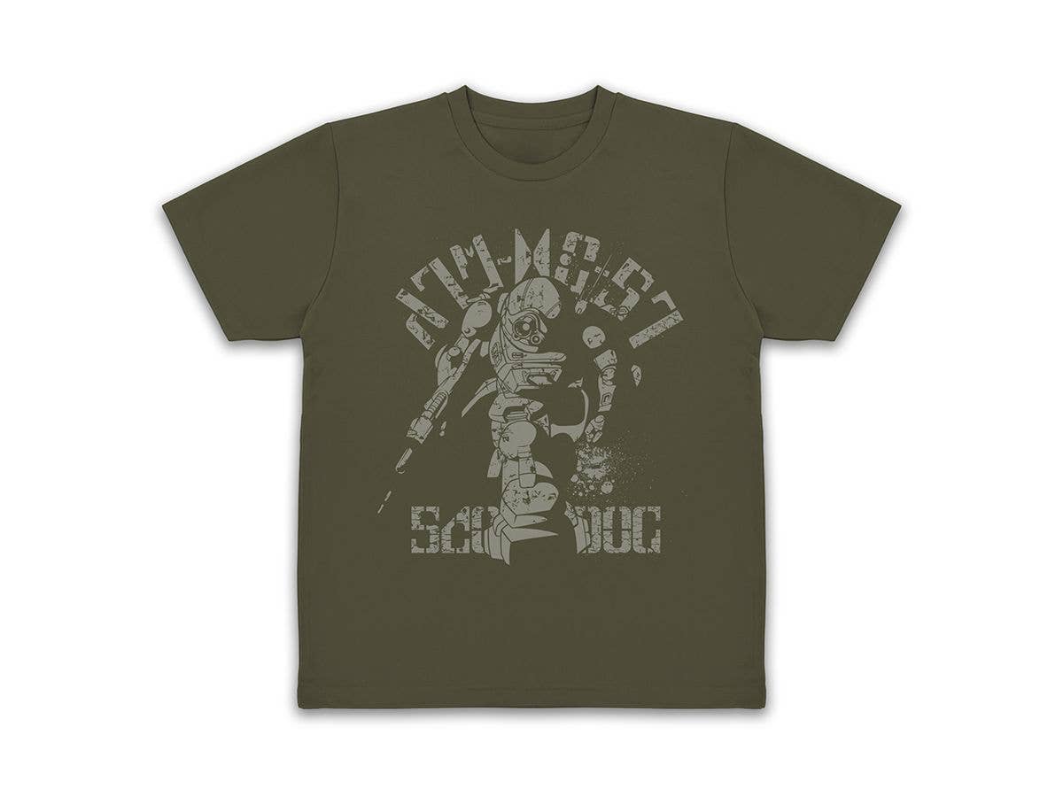 装甲騎兵ボトムズ: スコープドッグ ヴィンテージ ドライTシャツ / OD-M