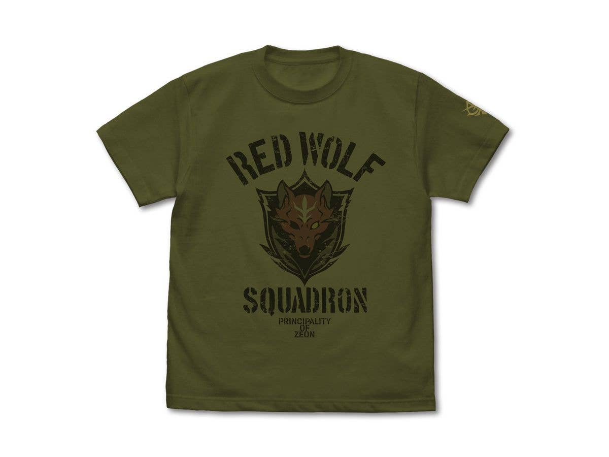 機動戦士ガンダム 復讐のレクイエム: レッド・ウルフ隊 Tシャツ / MOSS-L