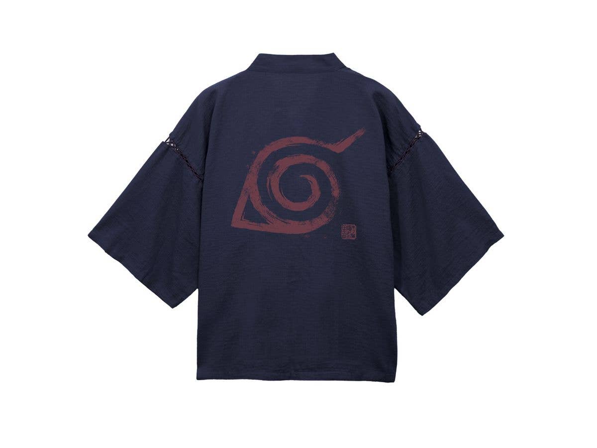 NARUTO-ナルト- 疾風伝: 木ノ葉 甚平 / 紺-中 (M-L)