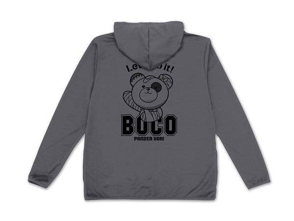 ガールズ&パンツァー 最終章: ボコ 薄手ドライパーカー / GRAY-XL
