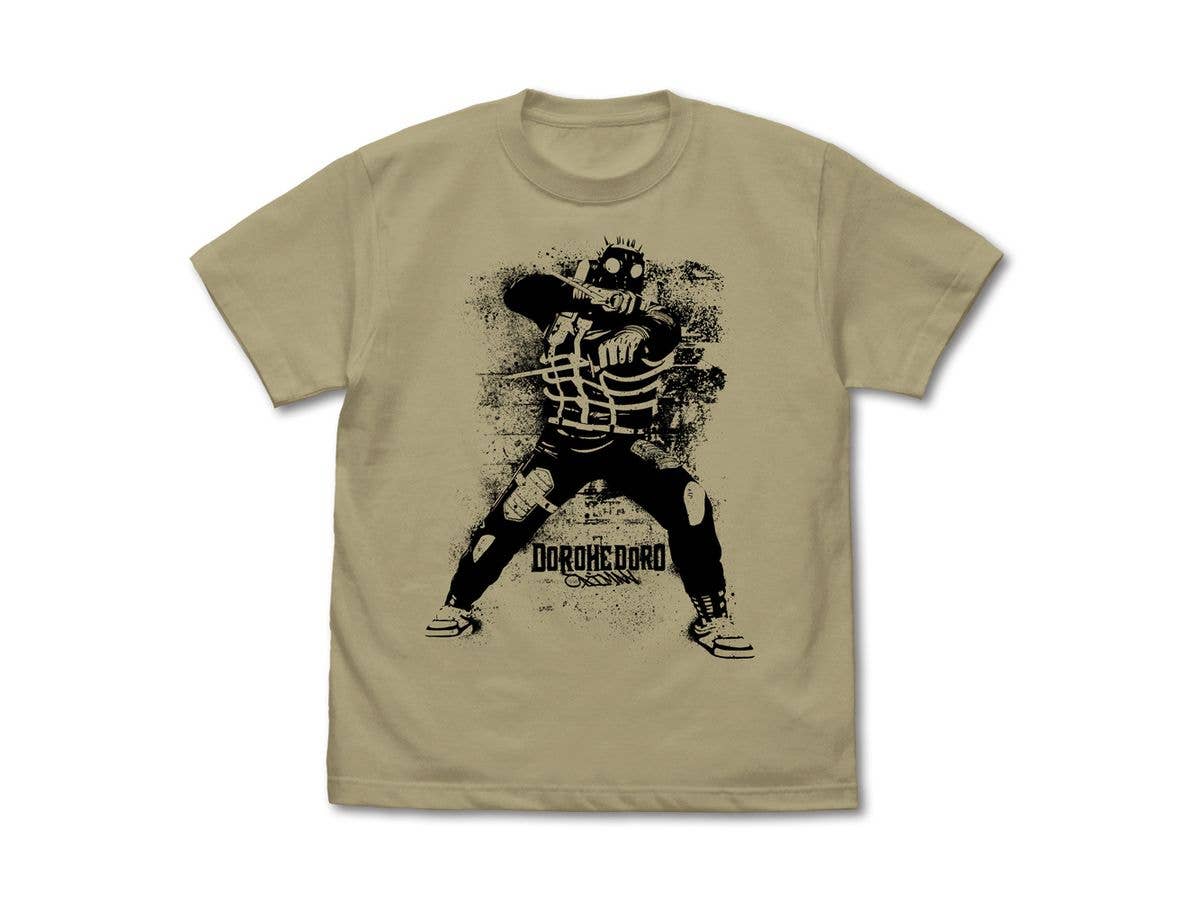 ドロヘドロ (2期): アニメ版 カイマン Tシャツ / SAND KHAKI-XL