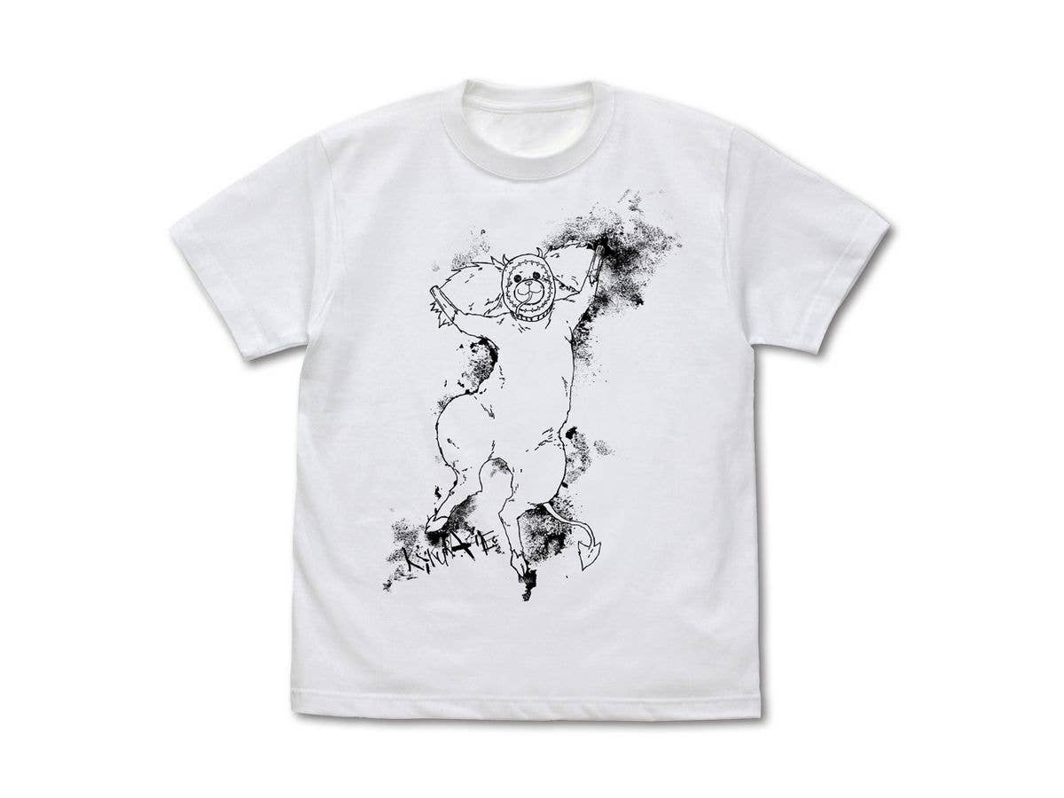 ドロヘドロ (2期): アニメ版 キクラゲ Tシャツ / WHITE-L