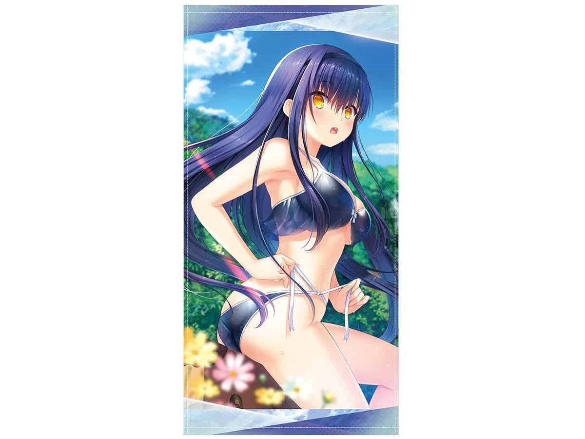 Summer Pockets REFLECTION BLUE: 久島鴎 120cmビッグタオル 水着Ver.