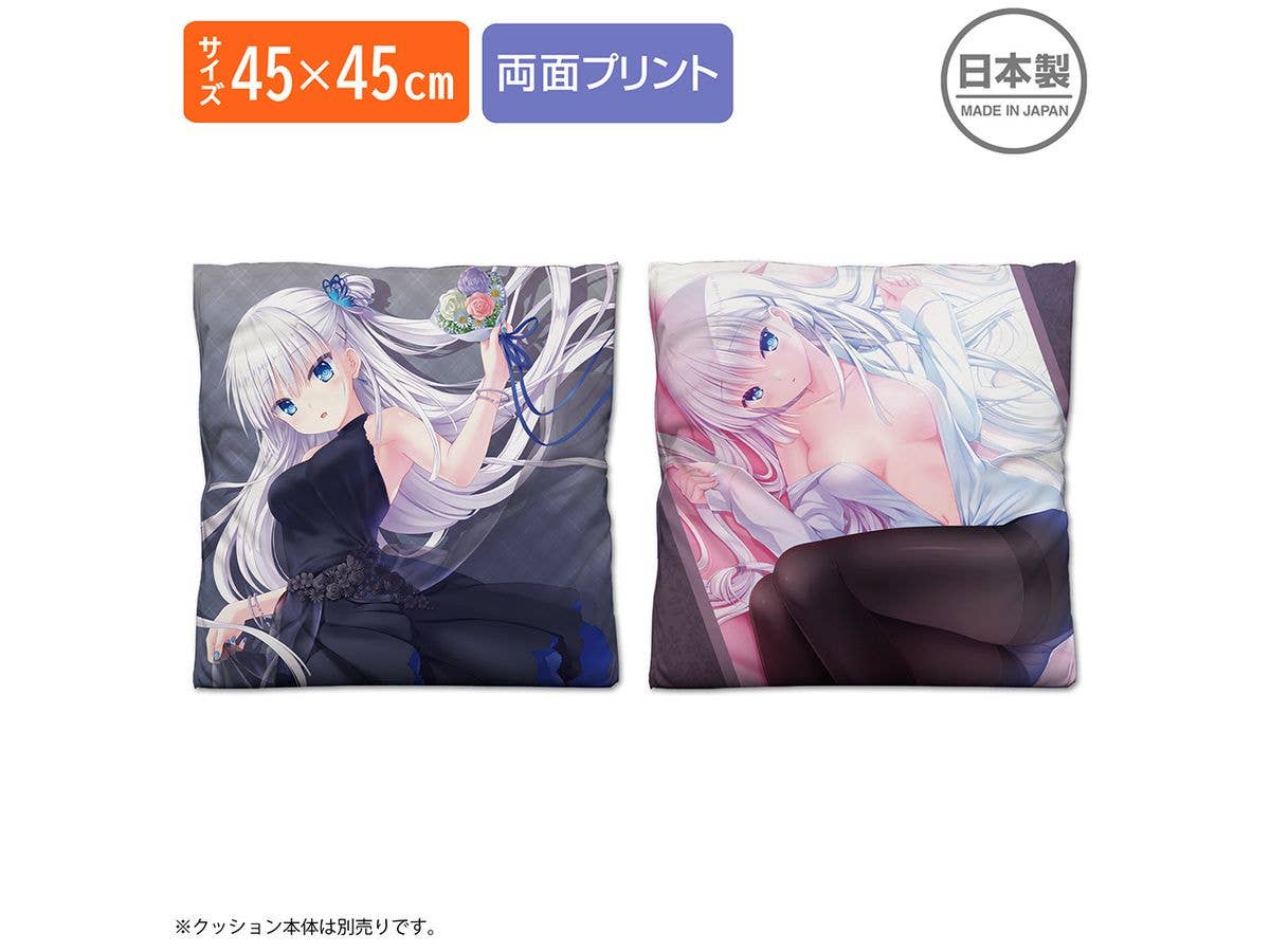 Summer Pockets REFLECTION BLUE: 鳴瀬しろは 両面プリントクッションカバー