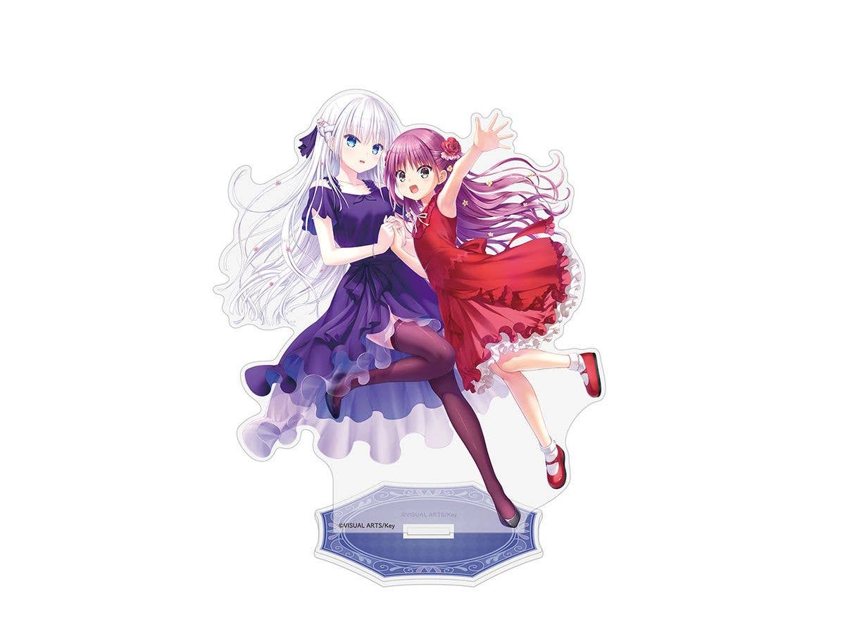 Summer Pockets REFLECTION BLUE: 鳴瀬しろは&加藤うみ アクリルスタンド(大) パーティードレスVer.