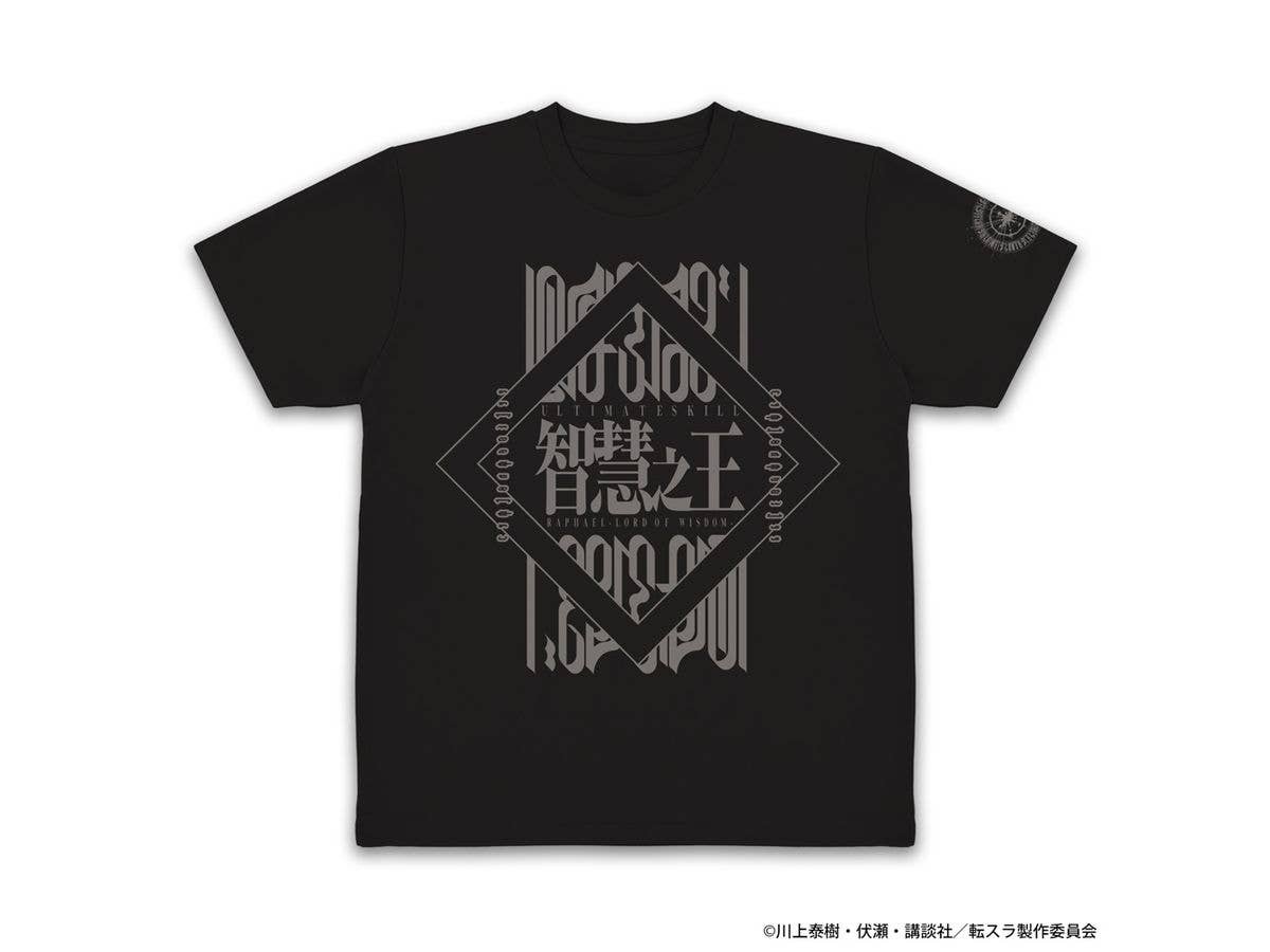 転生したらスライムだった件: 智慧之王 (ラファエル) アイコン ドライTシャツ / BLACK-L