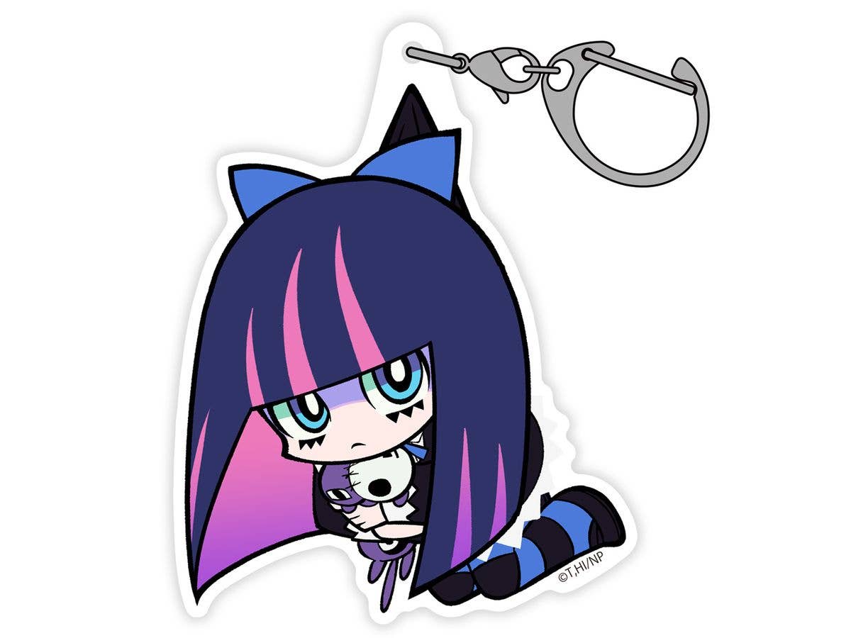 New PANTY & STOCKING with GARTERBELT: ストッキング アクリルつままれ