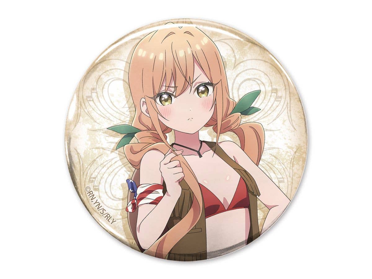 君のことが大大大大大好きな100人の彼女: 描き下ろし 院田唐音 65mm缶バッジ カウガールVer.