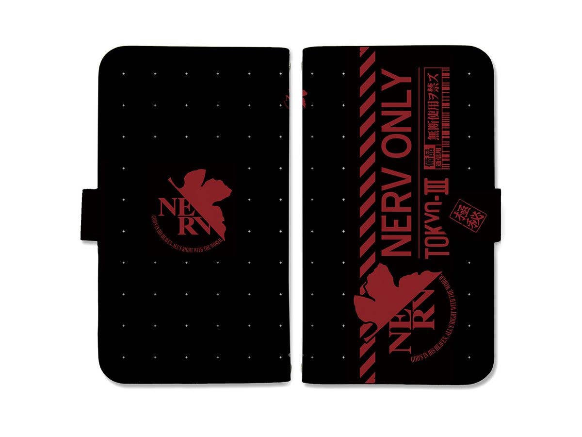 EVANGELION: NERV 手帳型スマホケースLL