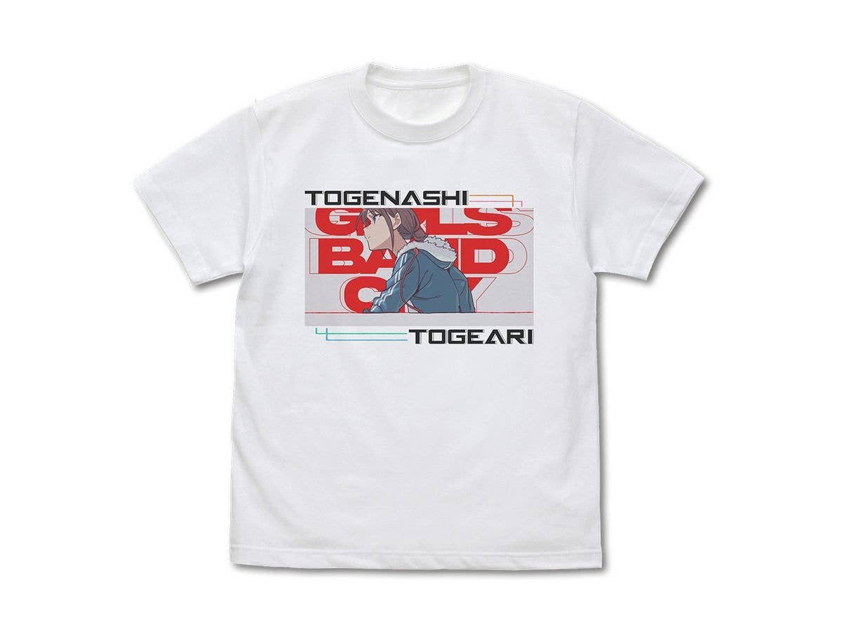 ガールズバンドクライ: 誰にもなれない私だから フルカラーTシャツ / WHITE-S