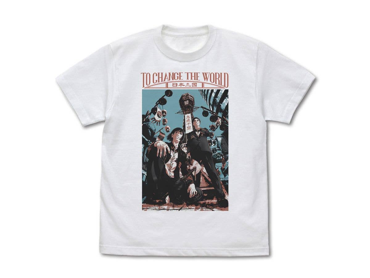 TVアニメ 日本三國 Tシャツ / WHITE-XL