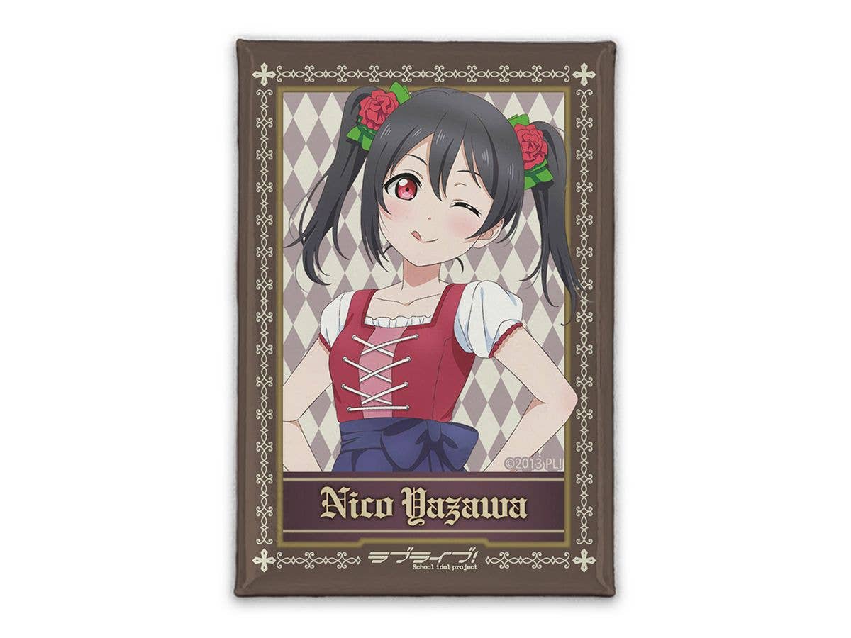 ラブライブ!: 描き下ろし 矢澤 にこ スクエア缶バッジ ディアンドルVer.