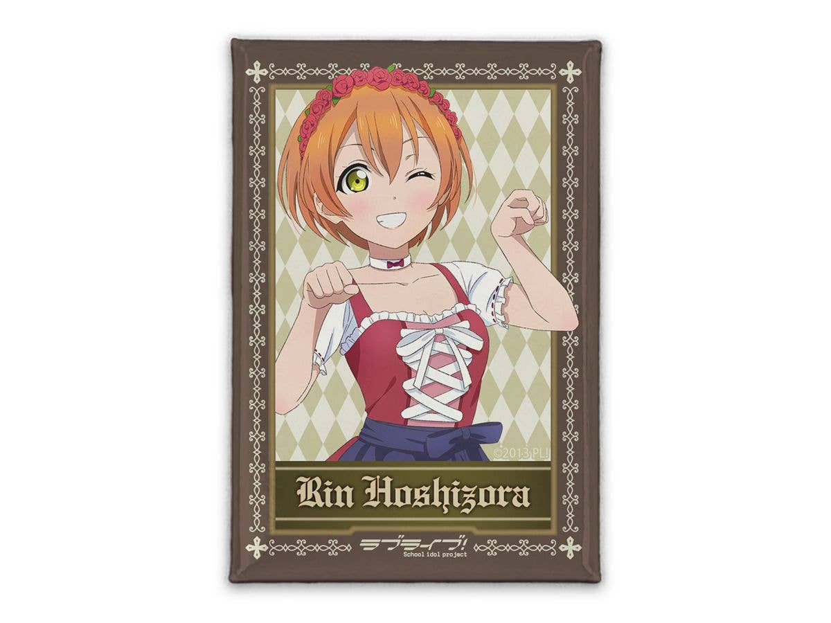 ラブライブ!: 描き下ろし 星空 凛 スクエア缶バッジ ディアンドルVer.