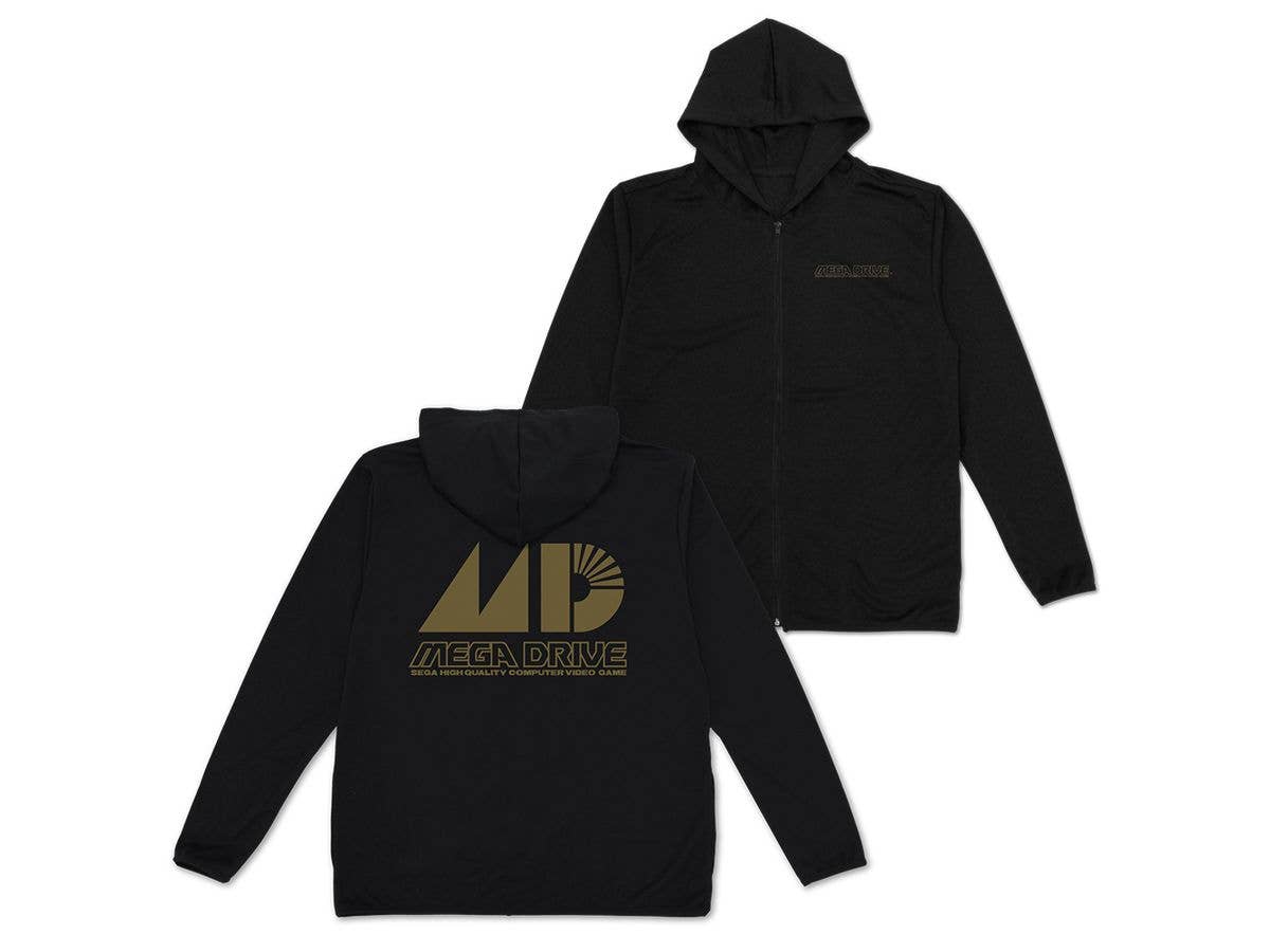 メガドライブ 薄手ドライパーカー / BLACK-XXL