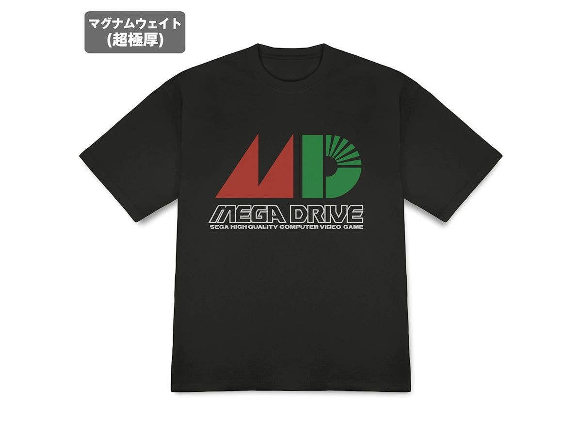 メガドライブ マグナムウェイトTシャツ / BLACK-L