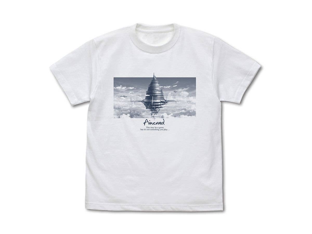 ソードアート・オンライン: アインクラッド Tシャツ / WHITE-XL