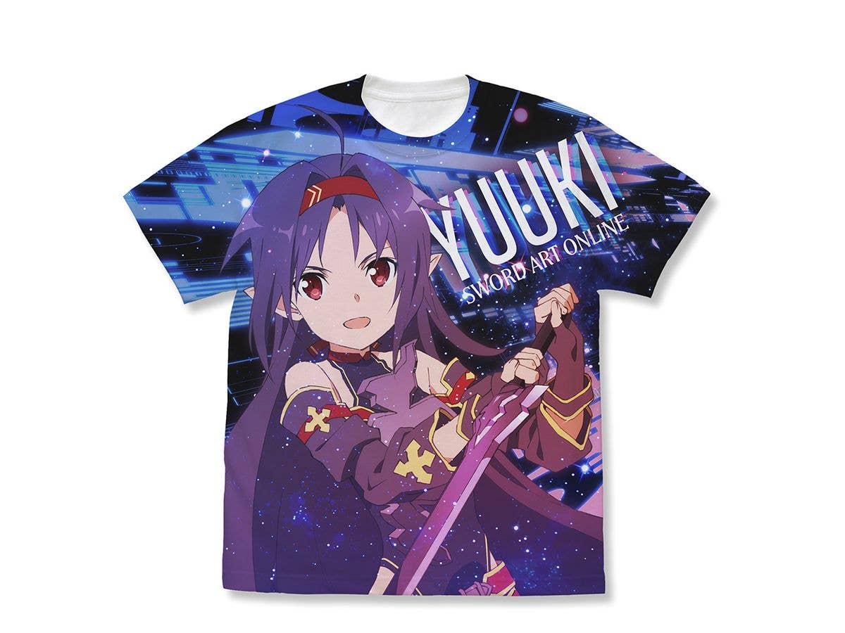 ソードアート・オンライン: ユウキ フルグラフィックTシャツ 絶剣Ver. / WHITE-XL