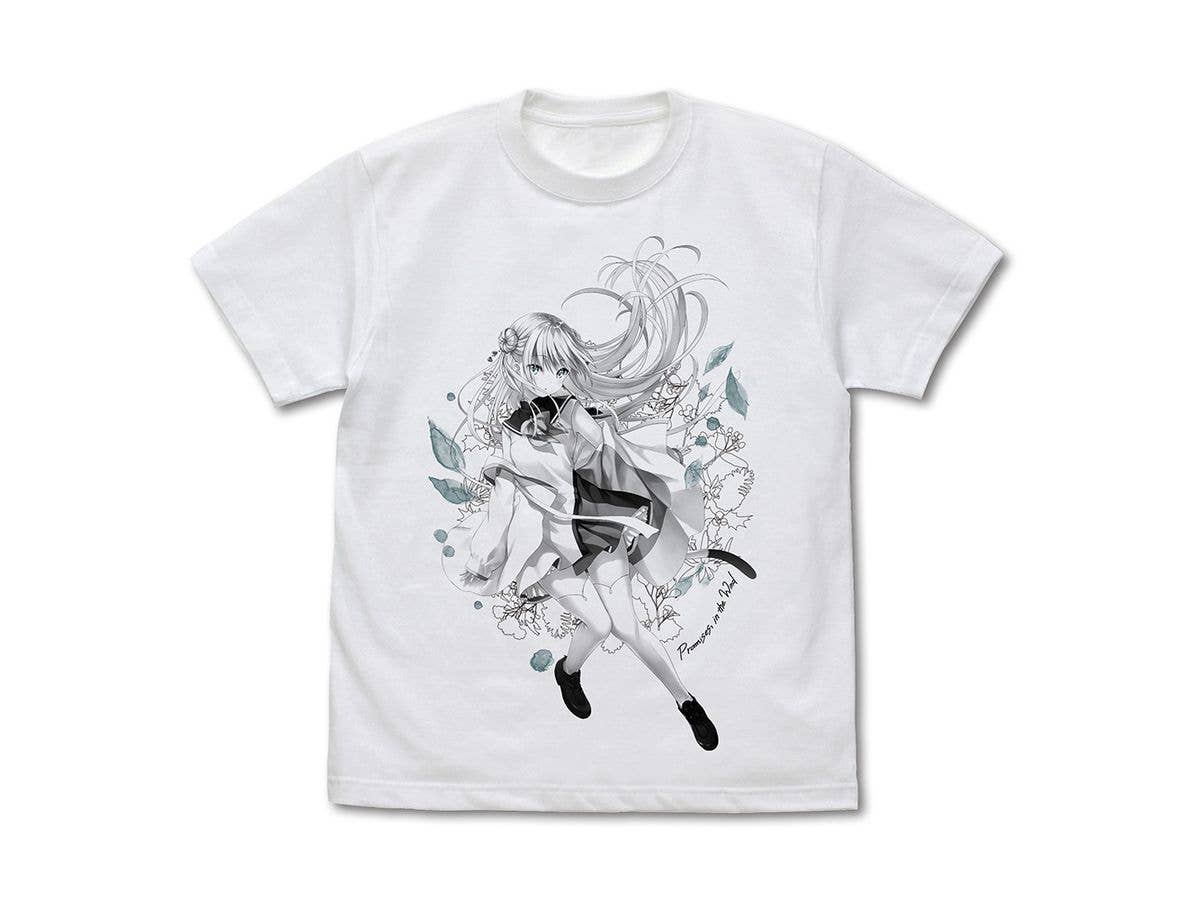 anemoi: 辻倉朱比華 Tシャツ / WHITE-XL