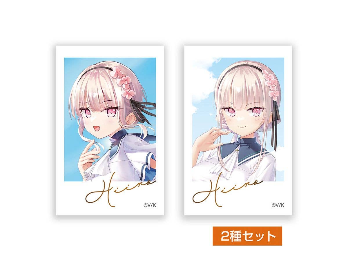 anemoi: 淡雪陽彩 フォト風ミニステッカー2枚セット