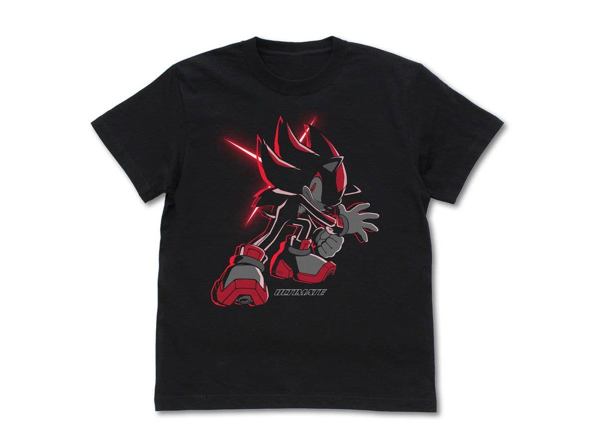 ソニック・ザ・ヘッジホッグ: シャドウ 逆光 Tシャツ / BLACK-XL