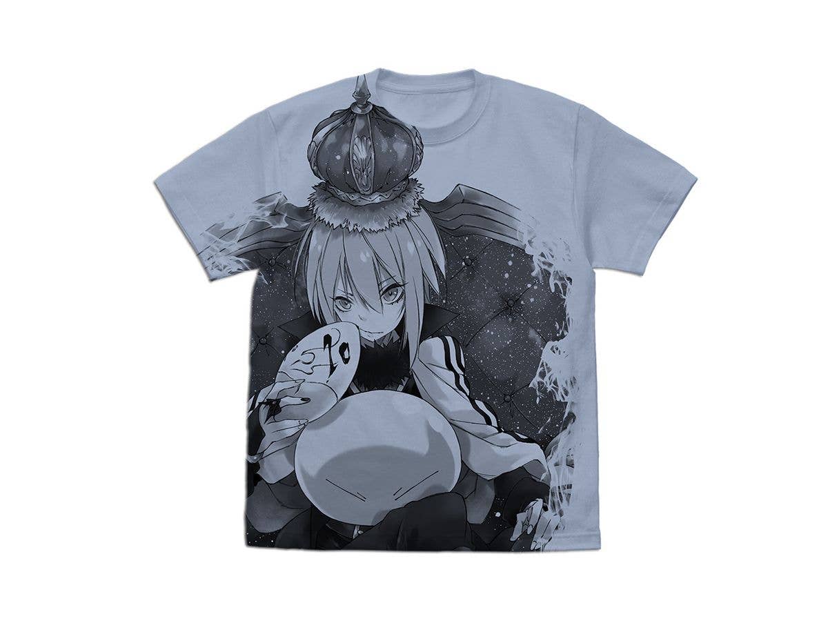 転生したらスライムだった件: リムル=テンペスト オールプリントTシャツ / ACID BLUE-M