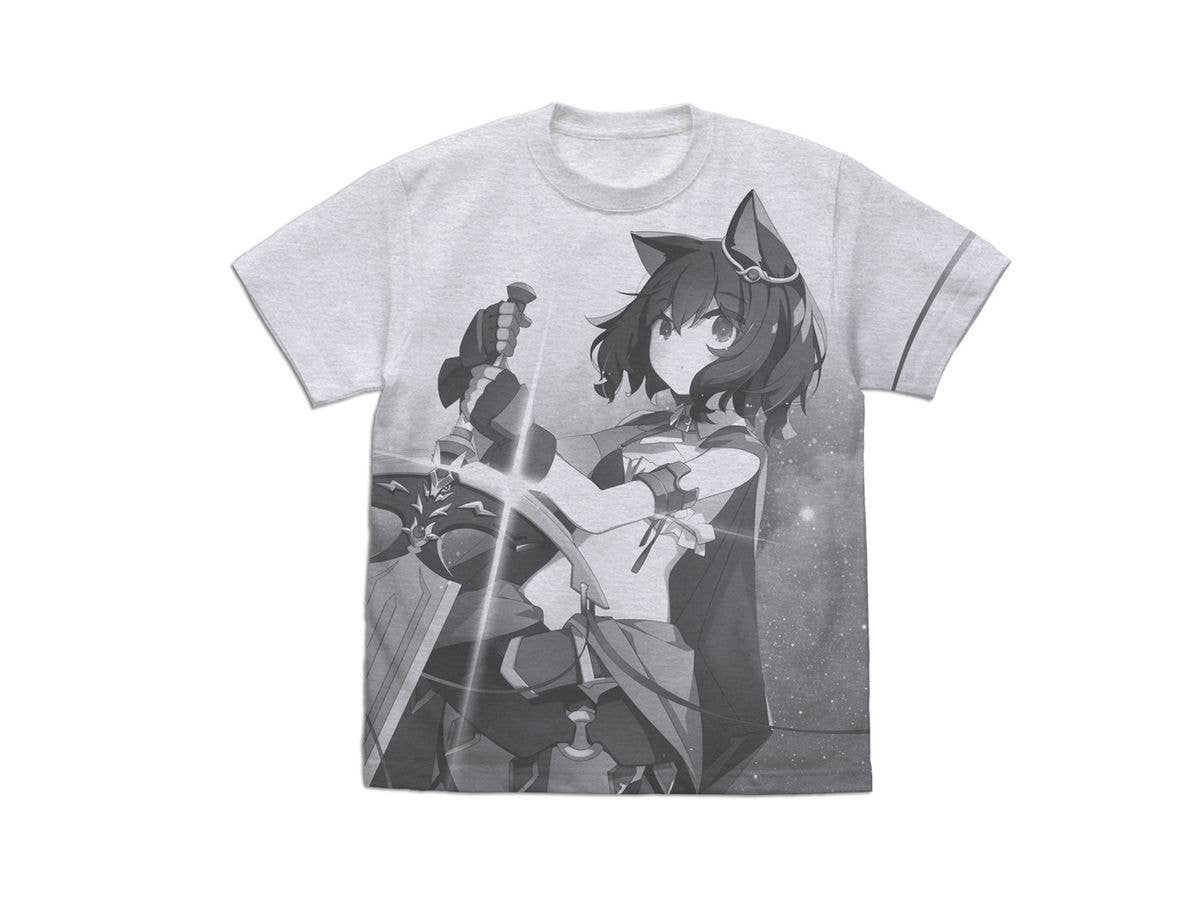 転生したら剣でした: フラン オールプリントTシャツ / ASH-M
