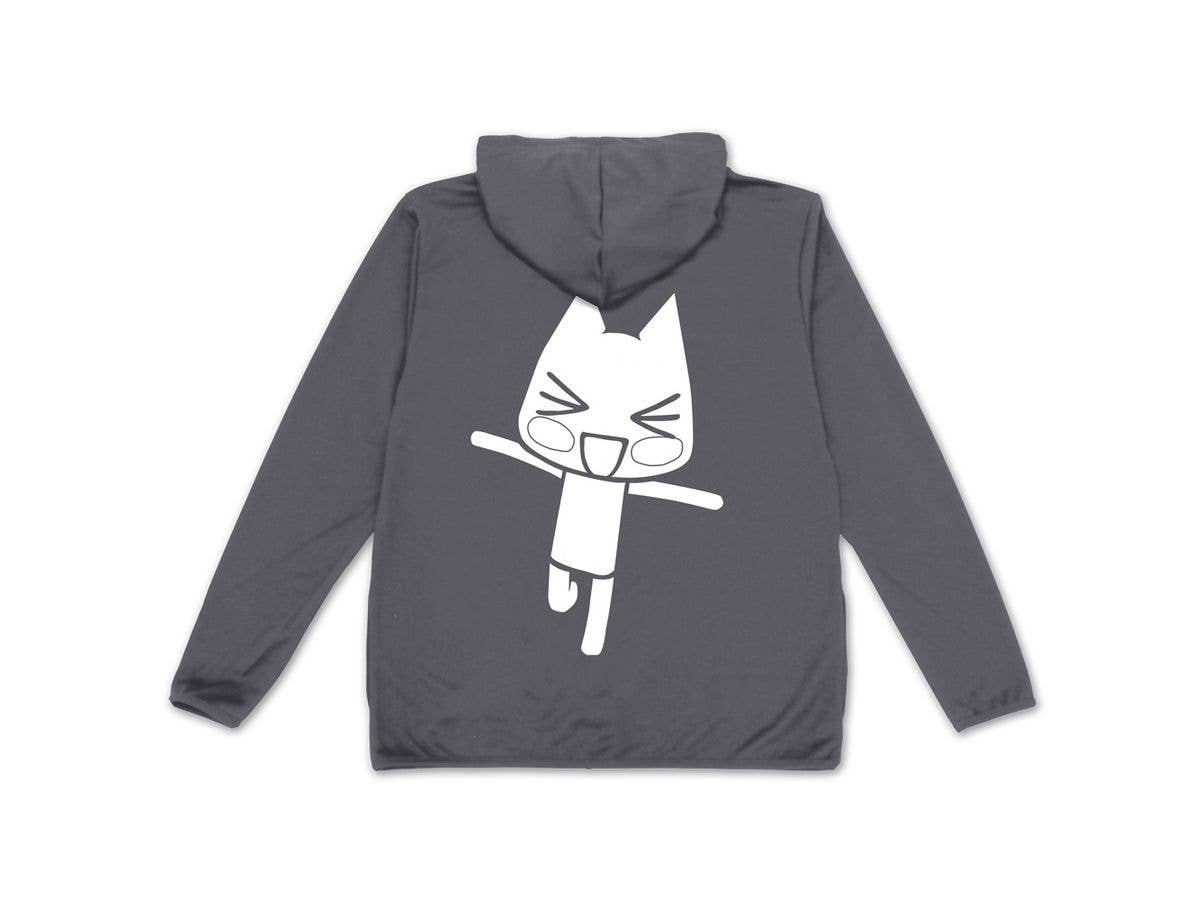 どこでもいっしょ: トロ 薄手ドライパーカー / GRAY-M
