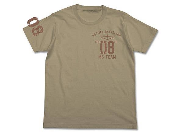 機動戦士ガンダム 第08MS小隊Tシャツ / SAND KHAKI-XL