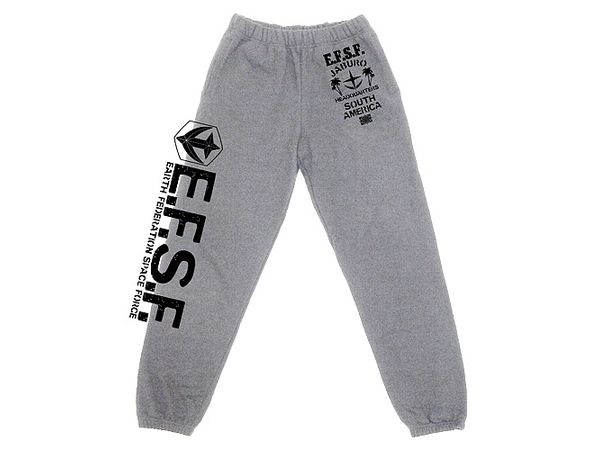 機動戦士ガンダム: 地球連邦軍スウェットパンツ / HEATHER GRAY-XL