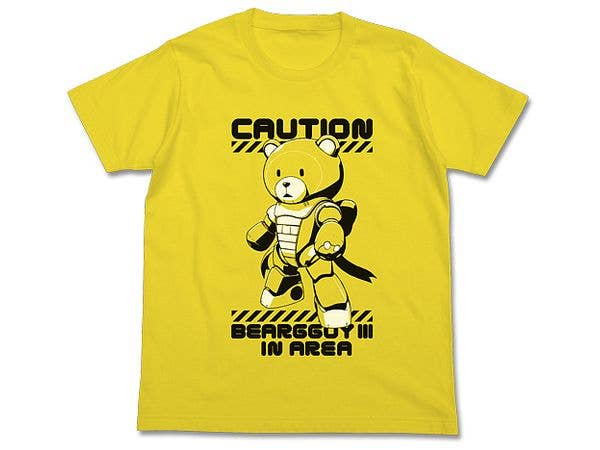 ガンダムビルドファイターズ: ベアッガイIIITシャツ / YELLOW-L