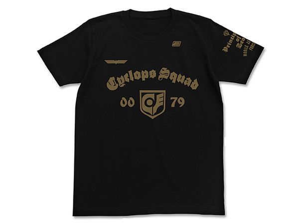 機動戦士ガンダム 0080ポケットの中の戦争: サイクロプス隊Tシャツ / BLACK-XL