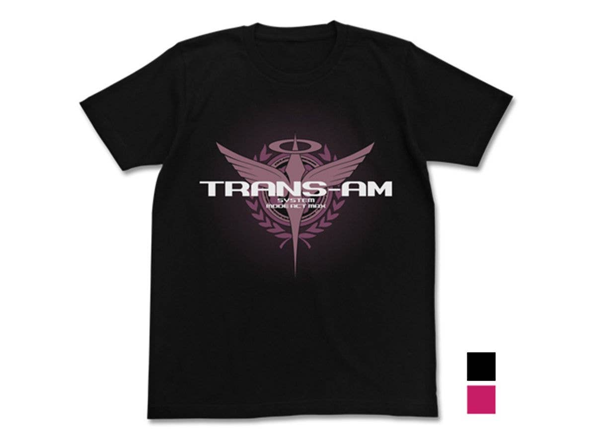 機動戦士ガンダム00: トランザムTシャツ / BLACK-M