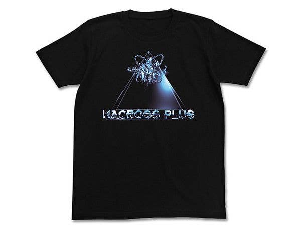 マクロスプラス: マクロスプラスTシャツ/BLACK-L