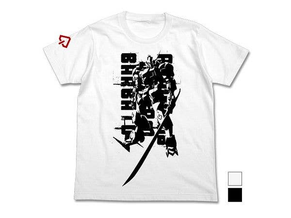 機動戦士ガンダム 鉄血のオルフェンズ: ガンダム・バルバトス Tシャツ / WHITE-L