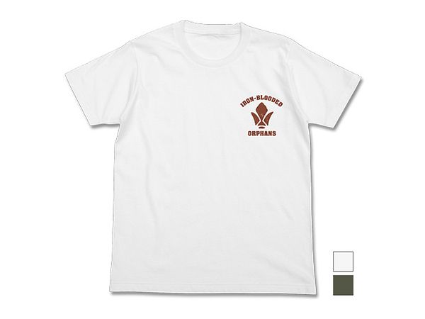 機動戦士ガンダム 鉄血のオルフェンズ: 鉄華団Tシャツ / WHITE-M
