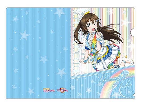 ラブライブ! スクスタ クリアファイル 桜坂しずく レインボーローズ Ver