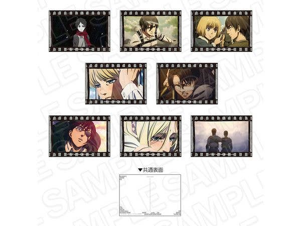 進撃の巨人 ［美品］当選確率8％ ハロウィン タオル 2種 TVアニメ『進撃の巨人』 - 描き下ろしイラスト 集合 水中浮遊ver