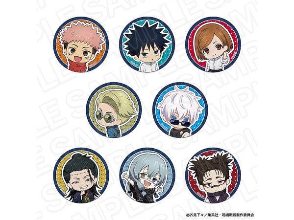 TVアニメ 呪術廻戦:  1Box 8pcs ホログラムカンバッジ (ブラインド) baseball ver.