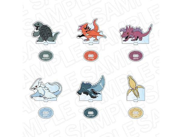 GAMERA -Rebirth-: ミニアクリルスタンド (ブラインド) デフォルメ ver. 1Box 6pcs