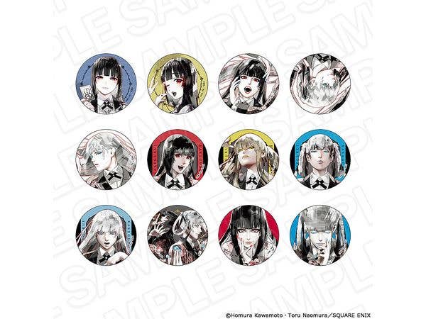 賭ケグルイ: カンバッジ (ブラインド) PALE TONE series vol.3 1Box 12pcs