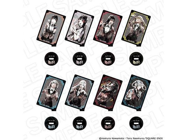 賭ケグルイ: カード型アクリルスタンド (ブラインド) PALE TONE series vol.3 1Box 8pcs