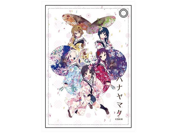 ハナヤマタ (原作) 合皮パスケース D