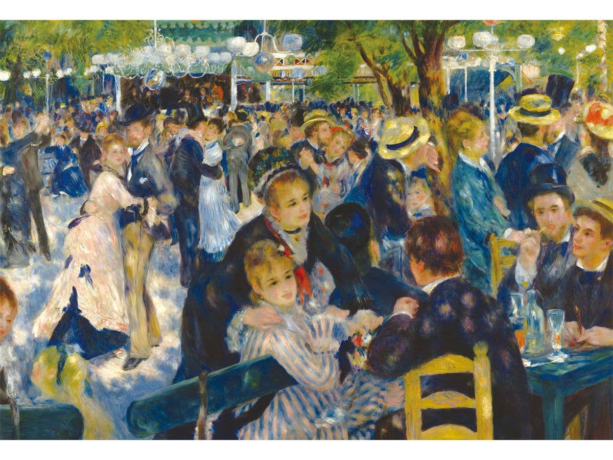西洋絵画: 300Pジグソー ムーラン・ド・ラ・ギャレットの舞踏会 (ルノワール) 300ピース 26cm x 38cm