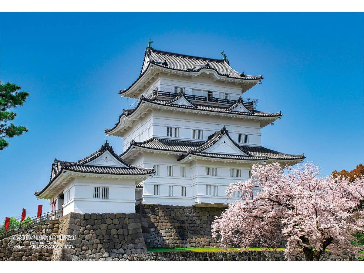 300Pジグソー 日本の都市74 神奈川県小田原市 小田原城 300ピース 26cm x 38cm
