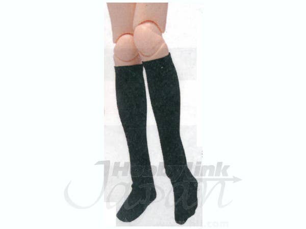 50cm 制服用ハイソックス (黒)