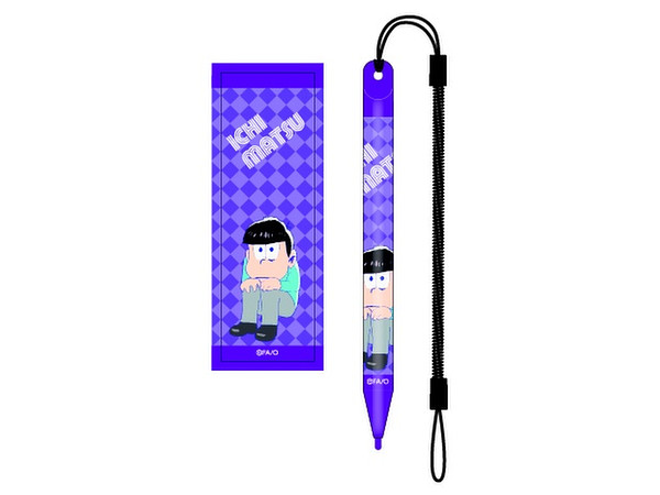 ニンテンドー3DS: おそ松さん タッチペン 一松 パープル